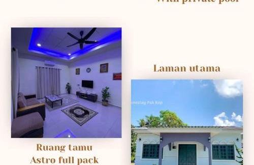 Kampung Sungai Aceh House | Pak Kop Homestay with private pool