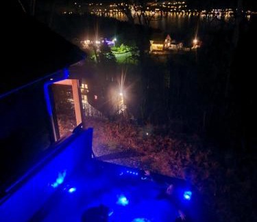 Solberg Villa | Panorama view along the fjord in Stryn