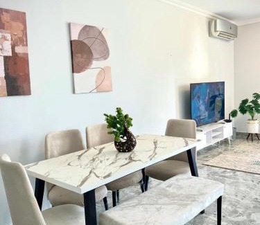 The 5th Settlement Apartment | Panoramic View Luxury 2 Beds Hotel Apart - East Town Compound - Sodic - New Cairo - Cairo