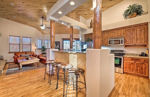 Torreon House | Patio, Deck & Grill: Spacious Show Low Home!