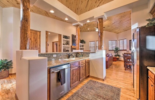 Torreon House | Patio, Deck & Grill: Spacious Show Low Home!