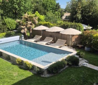 Lussac Bed & Breakfast | Pavillon des Millésimes, Piscine & SPA
