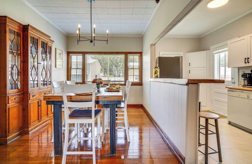 Baldwin House | Peaceful Patio, Sunroom: Pet-Friendly Baldwin Home