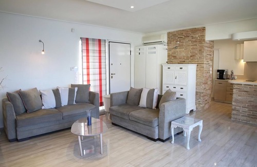 Loutraki Apartment | Penthouse-Breathtaking sea view-Just on the beach, Penthouse-Breathtaking sea view-Just on the beach