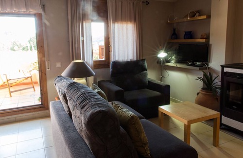 Las Ventas de Santa Lucia Apartment | Penthouse with terrace in Graus Pirineo de Huesca