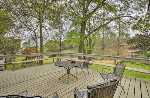 Athens House | Pet-Friendly Lake Athens Home with Fireplace!