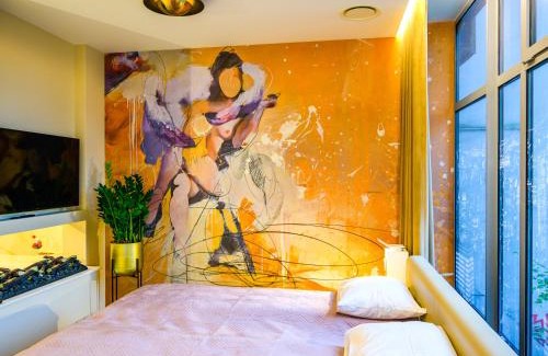 Srodmiescie Apartment | Pietryna Apartments Luxury - Sauna , Jacuzzi , Bezpośrednio przy ul Piotrkowskiej