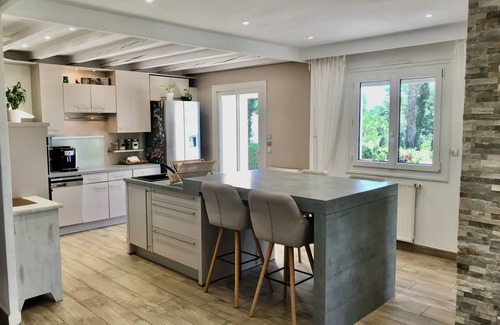 Saint-Georges-les-Bains House | Pleasant house (view, nature, pool)