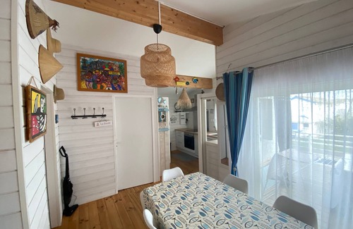 Gruissan Plage Ski Chalet | Pleasant cottage completely renovated super well placed 100M BEACH/SHOPS/SEA VIEW
