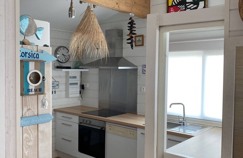 Gruissan Plage Ski Chalet | Pleasant cottage completely renovated super well placed 100M BEACH/SHOPS/SEA VIEW