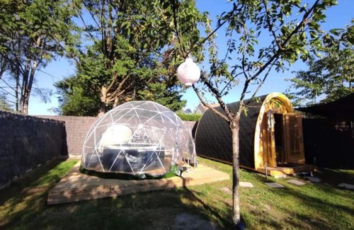 Pruniers-en-Sologne Ski Chalet | Pod Atypique Sologne 3 - Spa