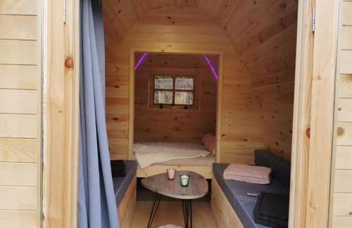 Pruniers-en-Sologne Ski Chalet | Pod Atypique Sologne 3 - Spa