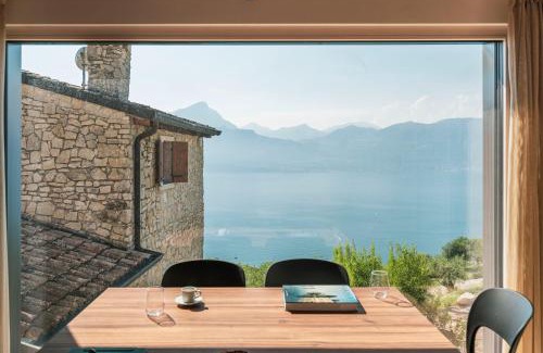 San Zeno di Montagna Villa | Podere Sabaina, Private Villa mit Pool, Seeblick und 3 Wohneinheiten zur Alleinnutzung