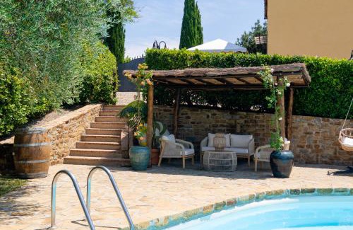 Tavarnelle Val di Pesa Apartment | Podere Vergianoni con piscina e vista mozzafiato