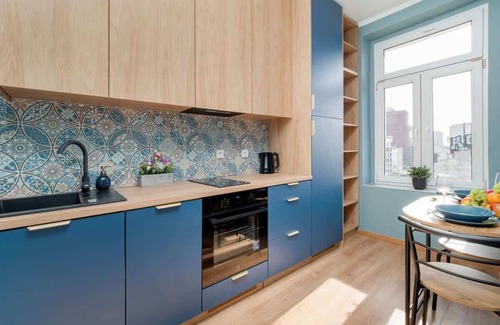 Srodmiescie Apartment | Polonia Residence | Łódź | Atmospheric Studio | AC