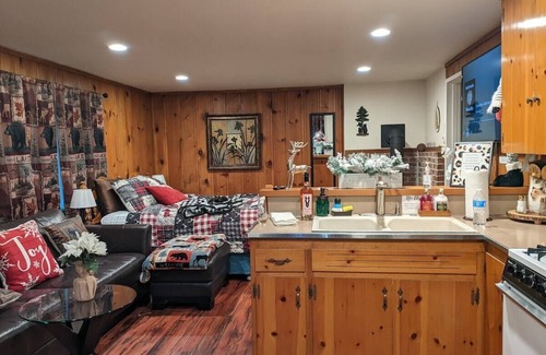 Twain Harte Cabin | Ponderosa Paradise, GORGEOUS Studio W/Private Entrance, Walk To Town