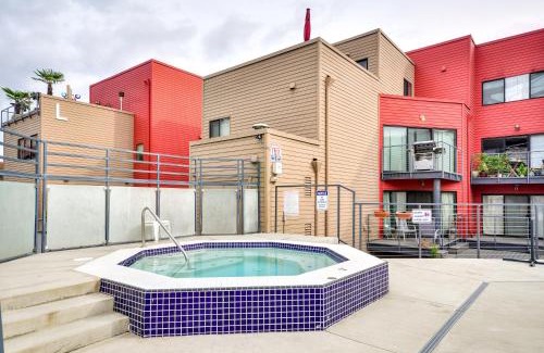 Old Town Chinatown Apartment | Portland Condo with Hot Tub Access, Near Downtown!