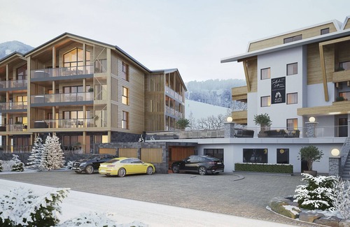 Saalbach Apartment | Premium suite for up to 7 people & private wellness area