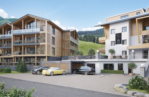 Saalbach Apartment | Premium suite for up to 7 people & private wellness area