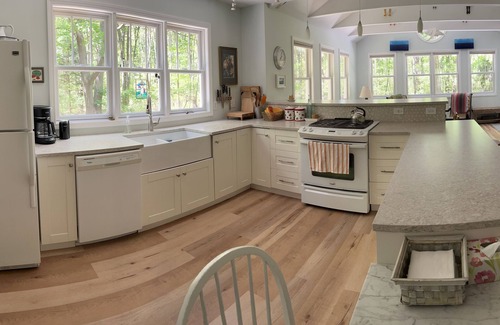 Harbert House | Privacy and quiet await! Four bedroom/three bath family home in Harbor Country.