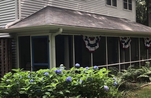 Harbert House | Privacy and quiet await! Four bedroom/three bath family home in Harbor Country.