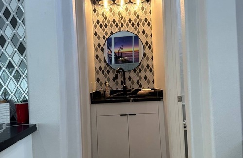 Summerlin House | Private guesthouse in upscale community, courtyard retreat w/fireplace