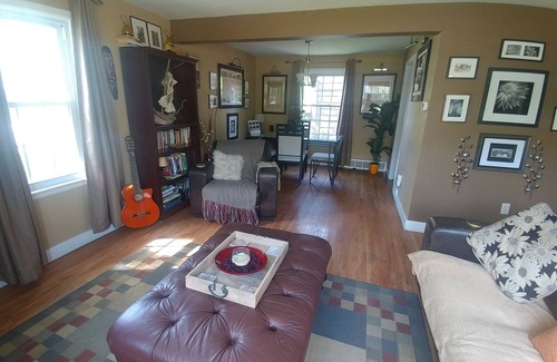 Amherst House | Private home, quiet suburban area, fully fenced yard, driveway