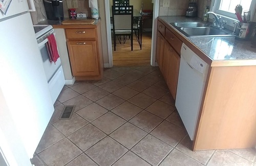 Amherst House | Private home, quiet suburban area, fully fenced yard, driveway