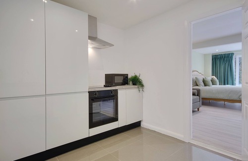 Boscombe Apartment | Private hot tub & sauna, 2 adults max + 1-2 child.