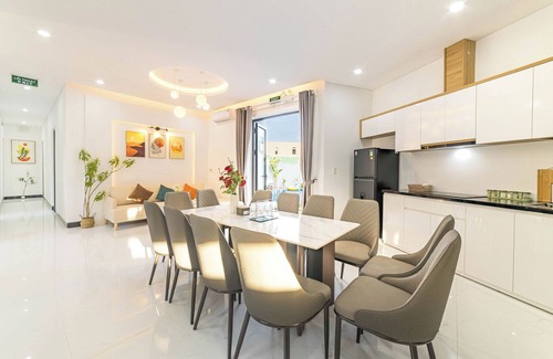 Tho Quang Beach Villa | Private Pool Villa in Nature with Sunlight/Large Pool/Free Pickup/BBQ