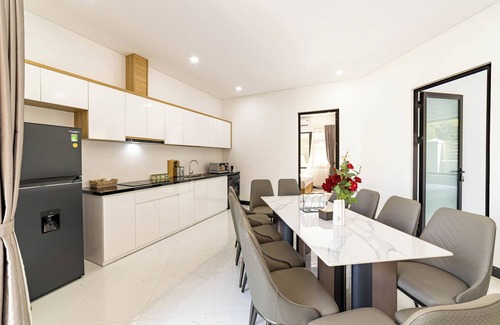 Tho Quang Beach Villa | Private Pool Villa in Nature with Sunlight/Large Pool/Free Pickup/BBQ