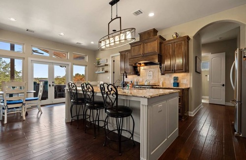 Paleface Park House | Private pool you can heat w/kids game room&firepit