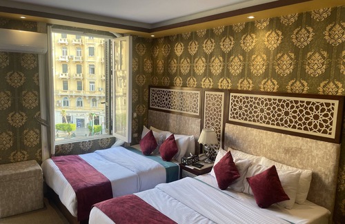 As-Sajil Bed & Breakfast | PRIVATE QUADRUPLE ROOM. TOWN VIEW