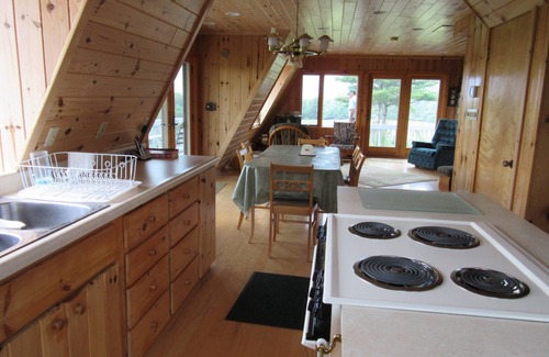 Harbor Springs Ski Chalet | Private Sunset Chalet on 40 Beautiful Acres