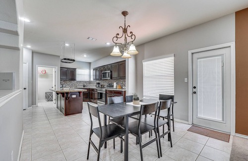 Palmhurst House | Private Theater & Pool: Spacious Mission Home