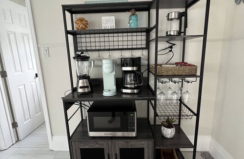 Sunset Beach House | Private Treasure Island Getaway Sleeps 6 Walk to Beach Includes Golf Cart