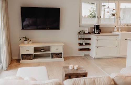 Herxheim Apartment | Quartier 116 - Appartement/fewo, Dusche und Bad, WC, 2 Schlafräum