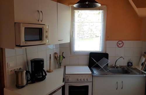 Laprugne Cottage | Quiet cottage with wood stove, terrace, and pets allowed