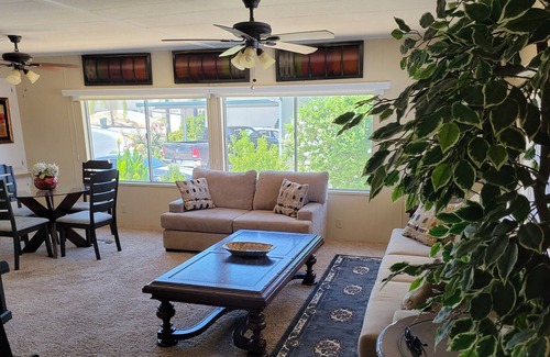 Hemet House | Quiet Gated Community, Mountain Views, Pool & SPA