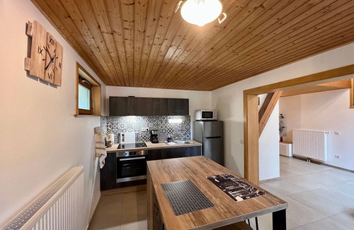Le Saulcy Apartment | Quiet Vosges Cottage for 4 with Terrace and Children's Area