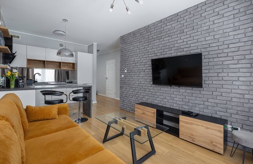 West Pomeranian Voivodeship Apartment | Raginisa White Modern Apartment