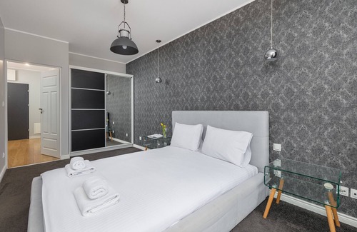 West Pomeranian Voivodeship Apartment | Raginisa White Modern Apartment