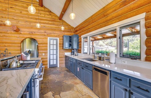 Alpine Villa | Red Hawk Ridge Manzanita - SD Mag Design Winner - Award Winning Log Estate