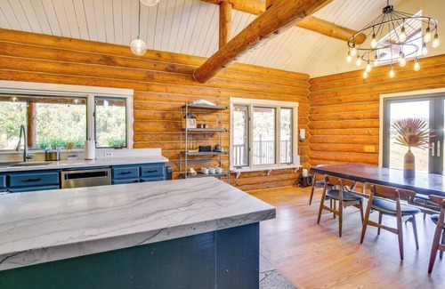 Alpine Villa | Red Hawk Ridge Manzanita - SD Mag Design Winner - Award Winning Log Estate