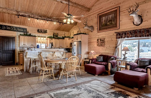 Alpine Village House | Remodeled, Dog-Friendly Cabin w/Large Fenced Yard, WiFi & W/D - Great for ATVs