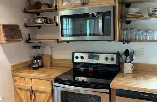 Hot Springs Cottage | Remodeled French Country Style Cottage Close to Hiking Trails and Hot Springs