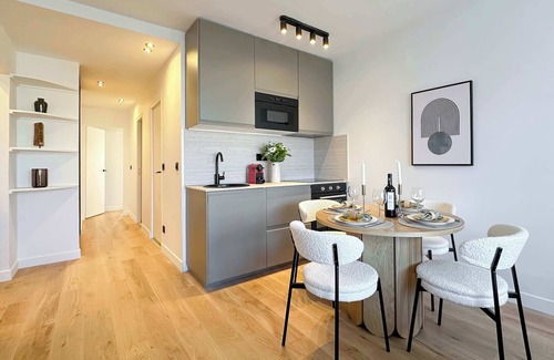13th Arrondissement Apartment | Renovated flat with balcony and elevator for 5