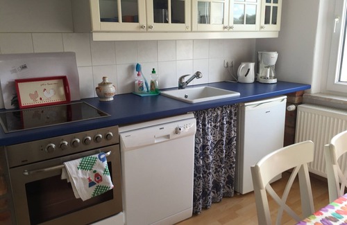 Muritz House | Rental Bear Cave - with its own garden - dogs welcome