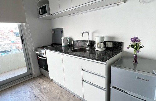 Almagro Apartment | RentUp - Moderno monoambiente con balcón en Almagro