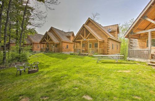 Oceana County House | Resort Cabin with Fire Pit Golf, Hike and Play!